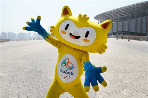 Mascot representing the rio olympics